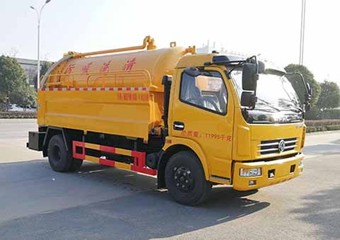 國(guó)六 2+4方 多利卡清洗吸污車(chē)