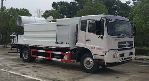 國六東風天錦10噸多功能抑塵車,10噸霧炮車