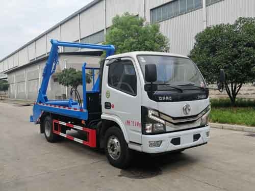 國(guó)六 3-4方 小多利卡擺臂式垃圾車(chē)|擺臂壓縮垃圾車(chē)|拉臂式垃圾車(chē)