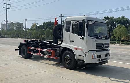 國六 8-12方 東風(fēng)天錦拉臂式垃圾車