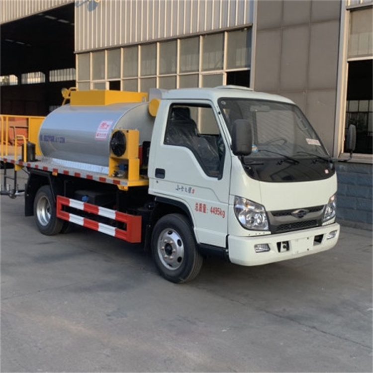 國(guó)六藍(lán)牌福田小卡2噸瀝青灑布車