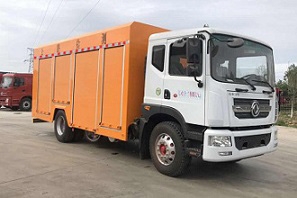 國(guó)六東風(fēng)D9道路檢測(cè)車,道路橫向力摩擦系數(shù)檢測(cè)車